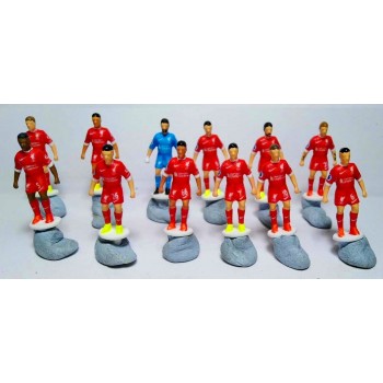 Subbuteo Andrew Table Soccer Liverpool FC 2023-24 only 12 figures,no bases no box